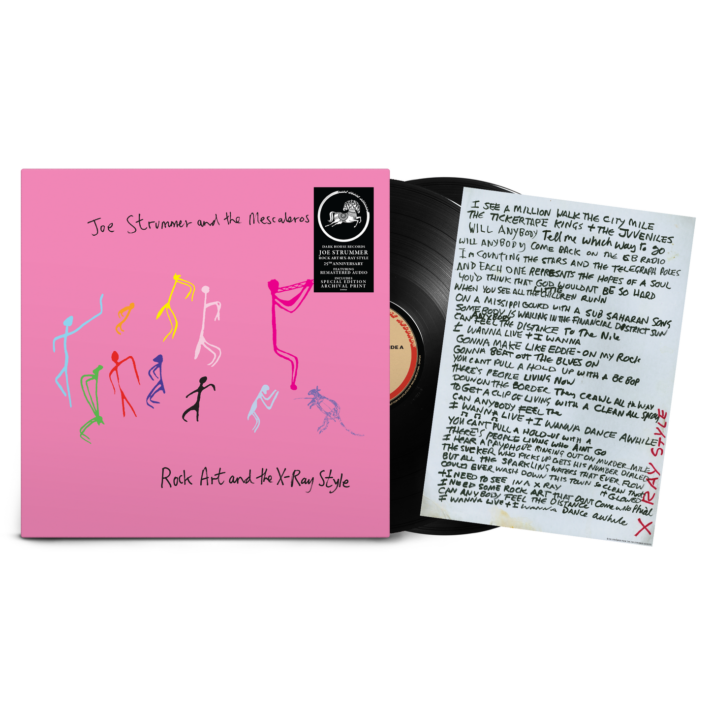 Joe Strummer - Rock Art & the X-Ray Style - 25th Anniversary 2LP w/Archival Print