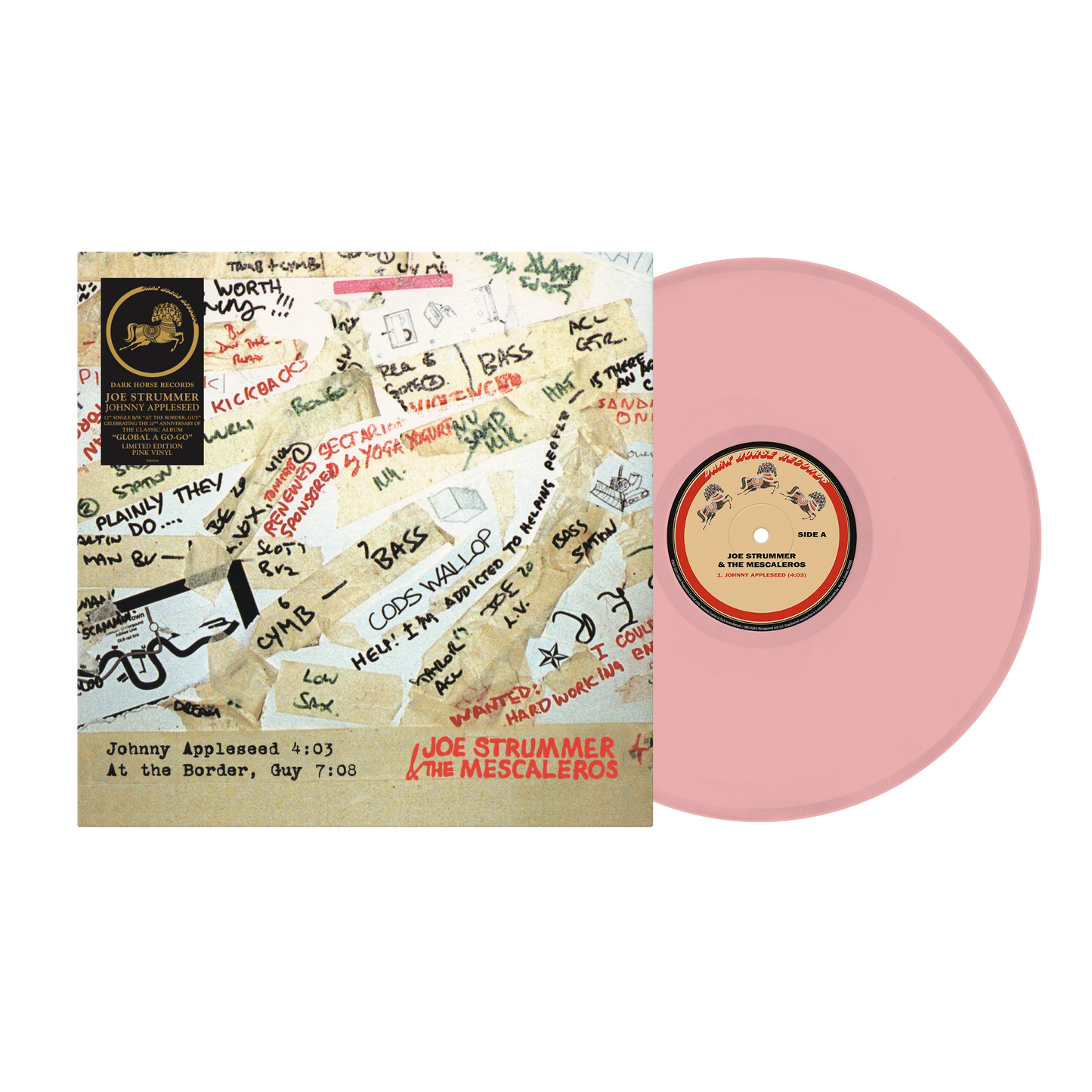 Limited Edition - Johnny Appleseed - Pink Vinyl 12" Single