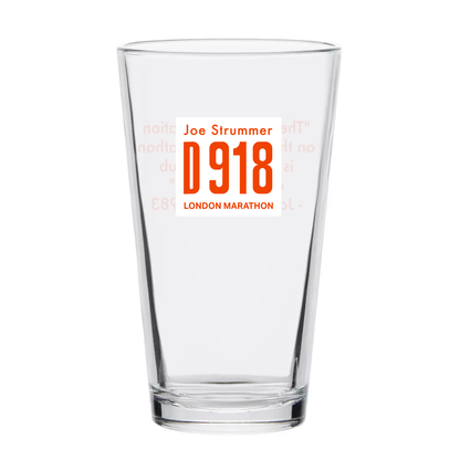 Strummer Marathon Bib Pint Glass